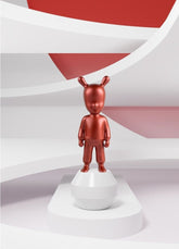 The Metallic Red Guest Figurine, Small Model